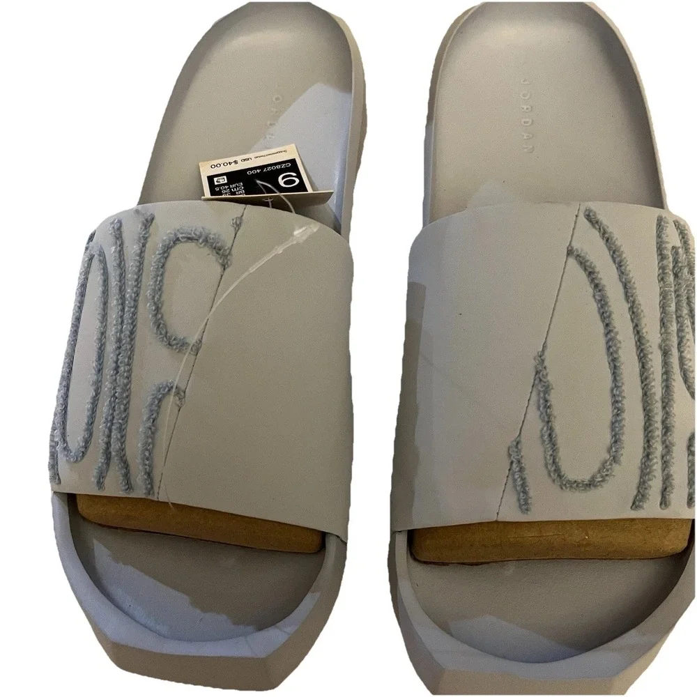 Women's Jordon Nola Slide Sz 9 Celestine Blue - Picture 3 of 10